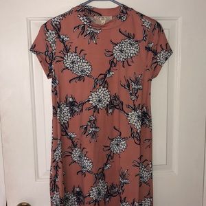 Floral T-shirt dress